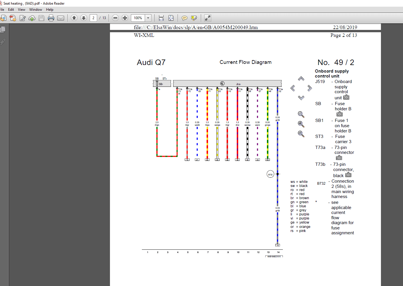 Audi Q7 2016 20 Wiring Diagram 5