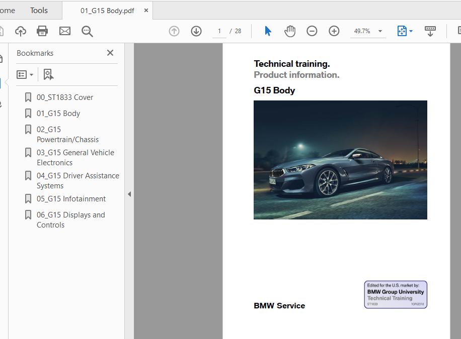 BMW Service Full Models Technical Training 2