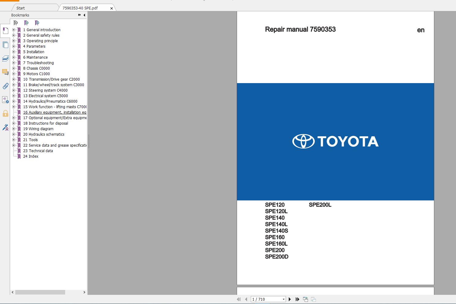 BT Forklift Service Manual Truckcom 2019 DVD3