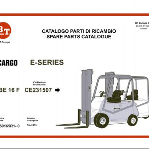 BT Forklift Service Manual Truckcom 2019 DVD5