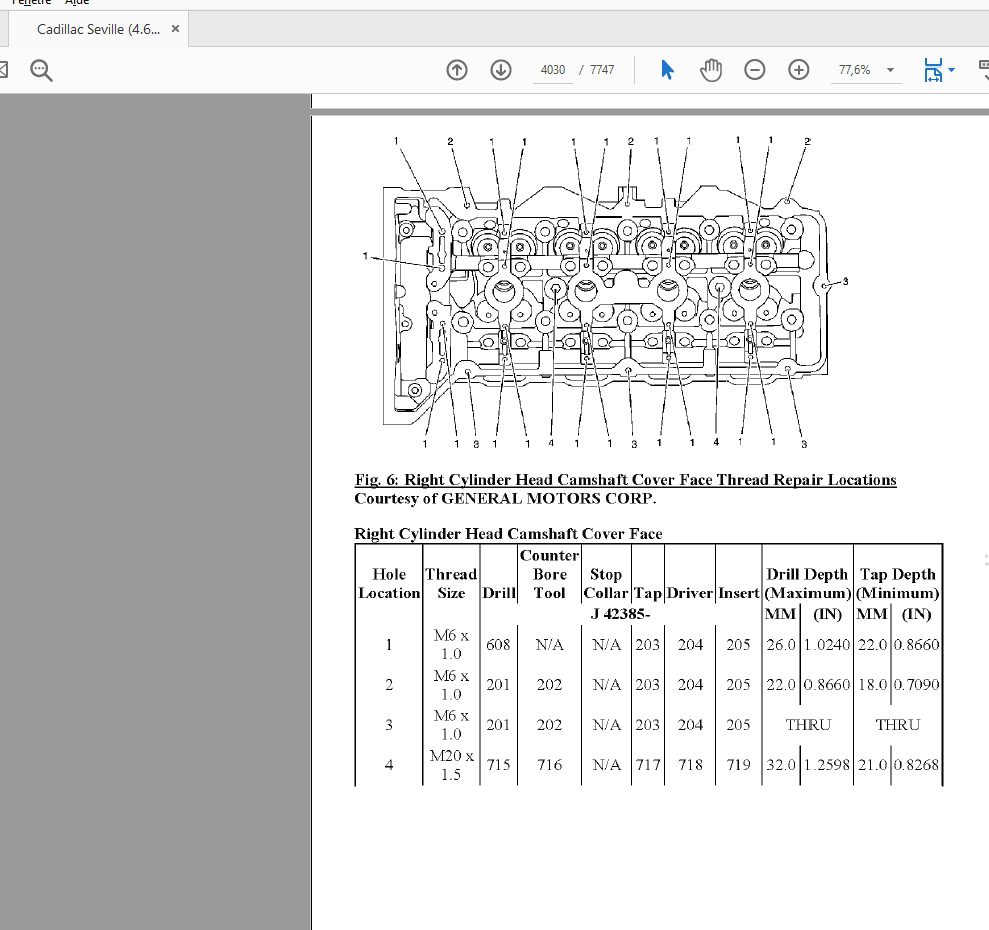 Cadillac Seville 46L 1998 2004 Service Repair Manual 4