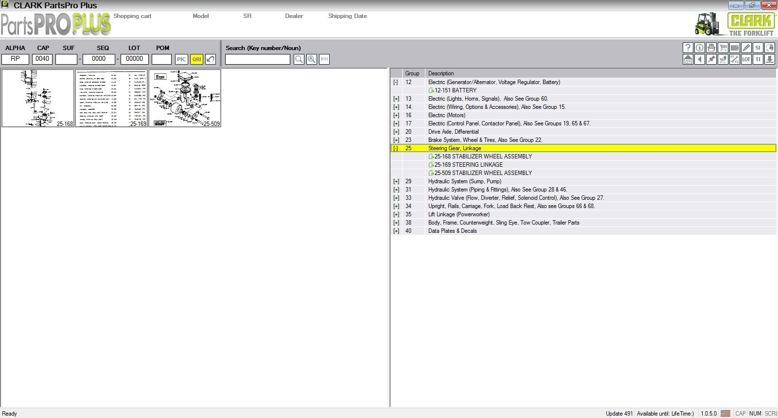 Clark ForkLift Parts Pro Plus v491 092019 5