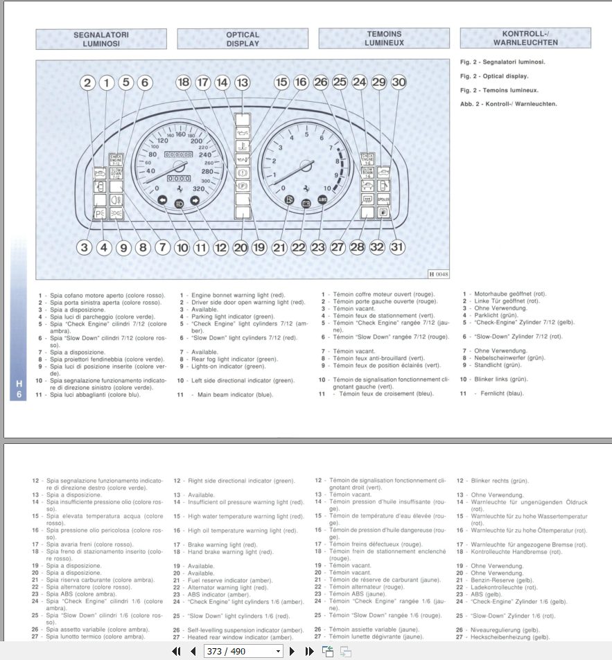 Ferrari 455GT Workshop ManualEN 4