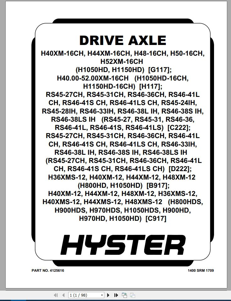 HYSTER1NFXtD