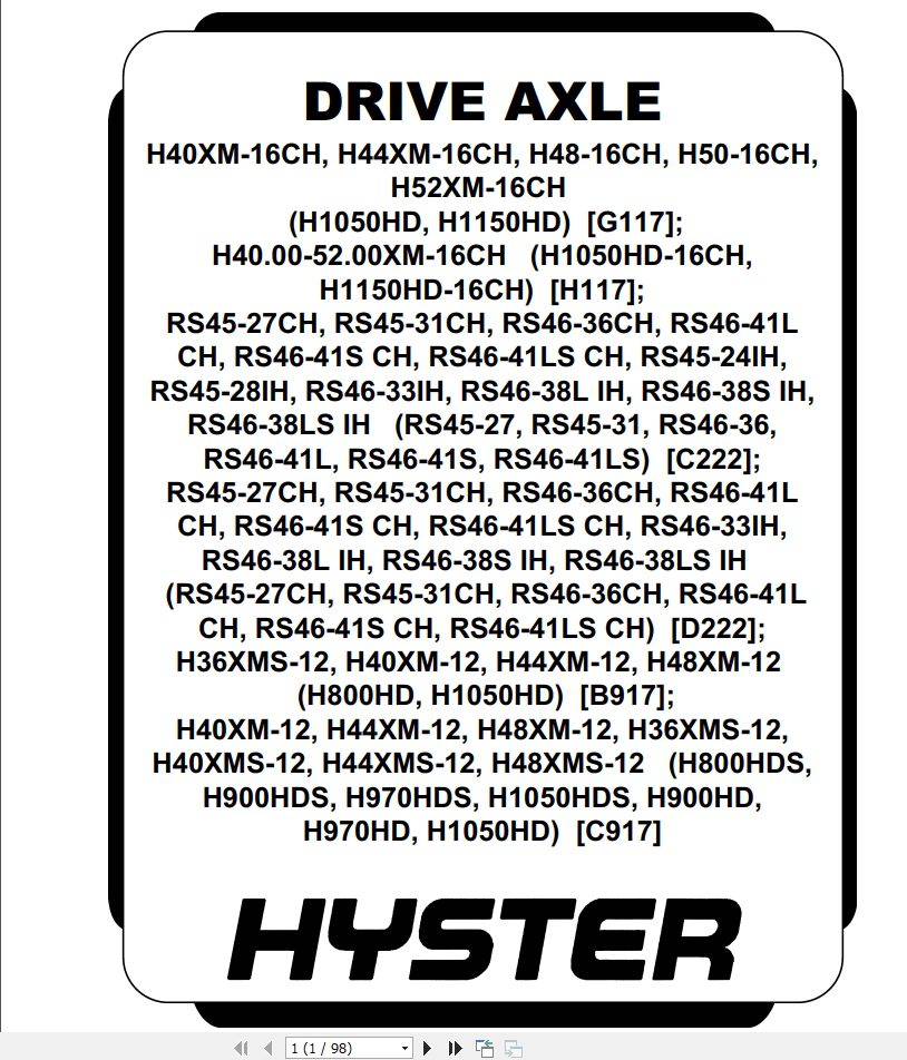 HYSTER1aJy4c