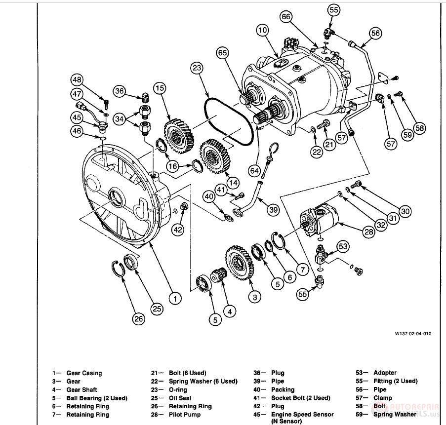 Hitachi EX200 3 W03 07 08 Shop Manual 3