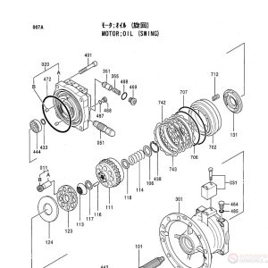 Hitachi EX300LC 3C EX310HLCH 3C PI5M EI I Parts Catalog 2