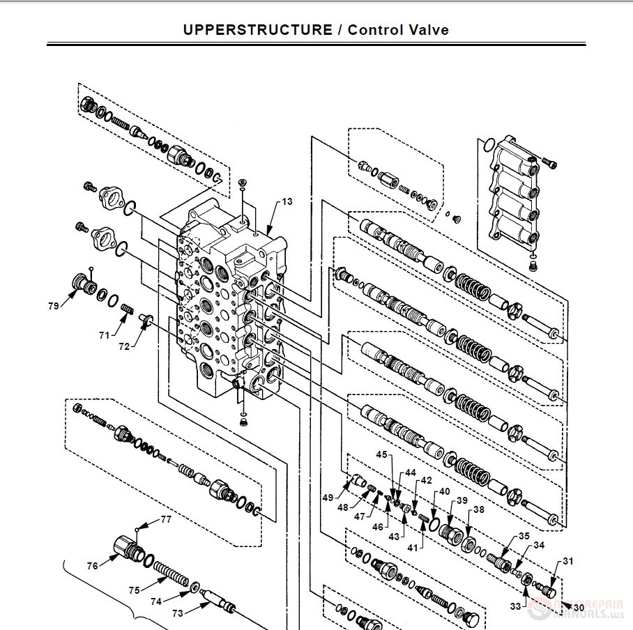 Hitachi EX750 5 EX800H 5 Workshop Manual 4