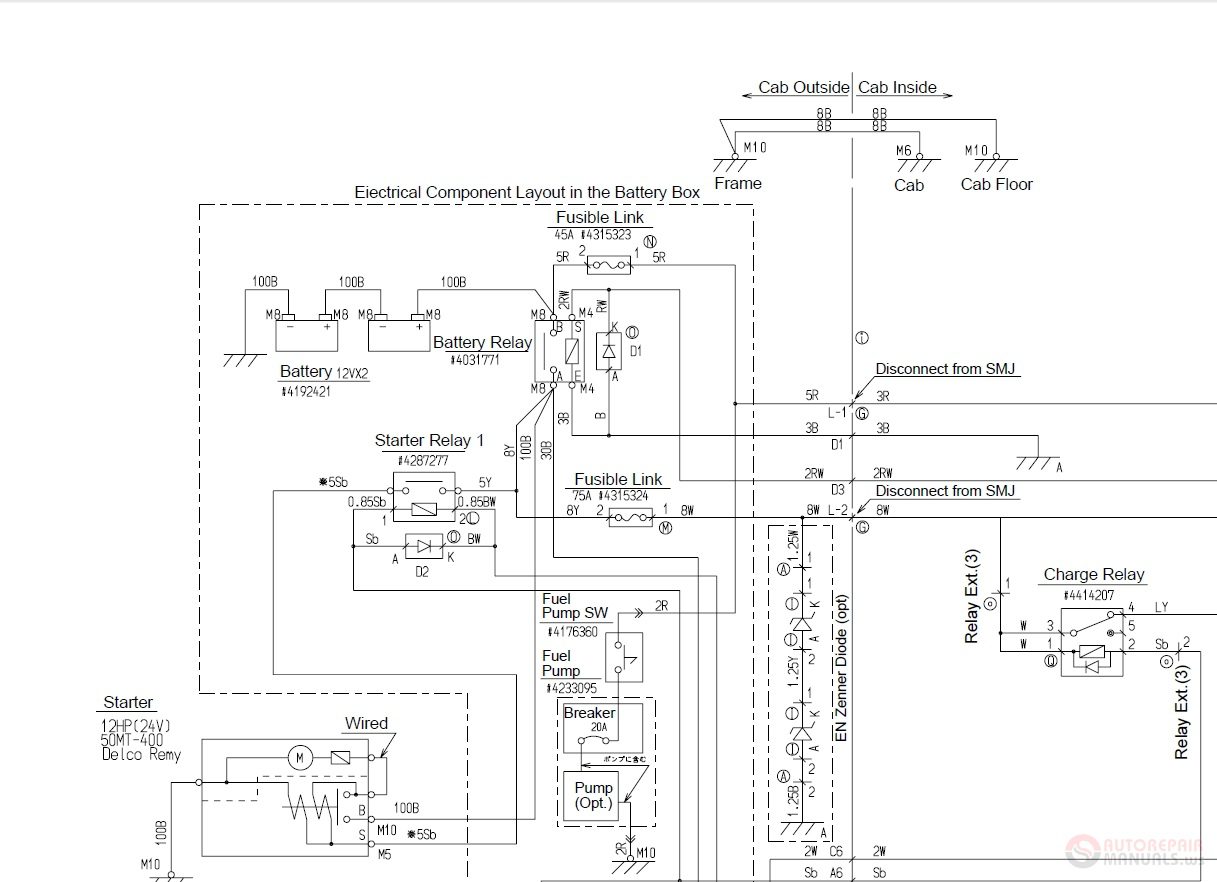Hitachi EX750800 5 TT162E 01 Hydraulic Circuit Diagram 2