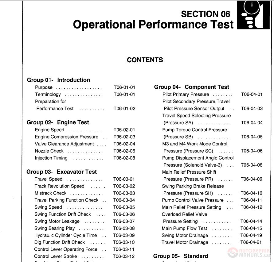 Hitachi EX 300 3C Excavator KM 140E 01 Technical manual 2