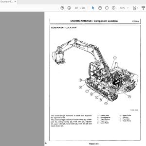 Hitachi Excavator EX200 2 Technical Manual 3