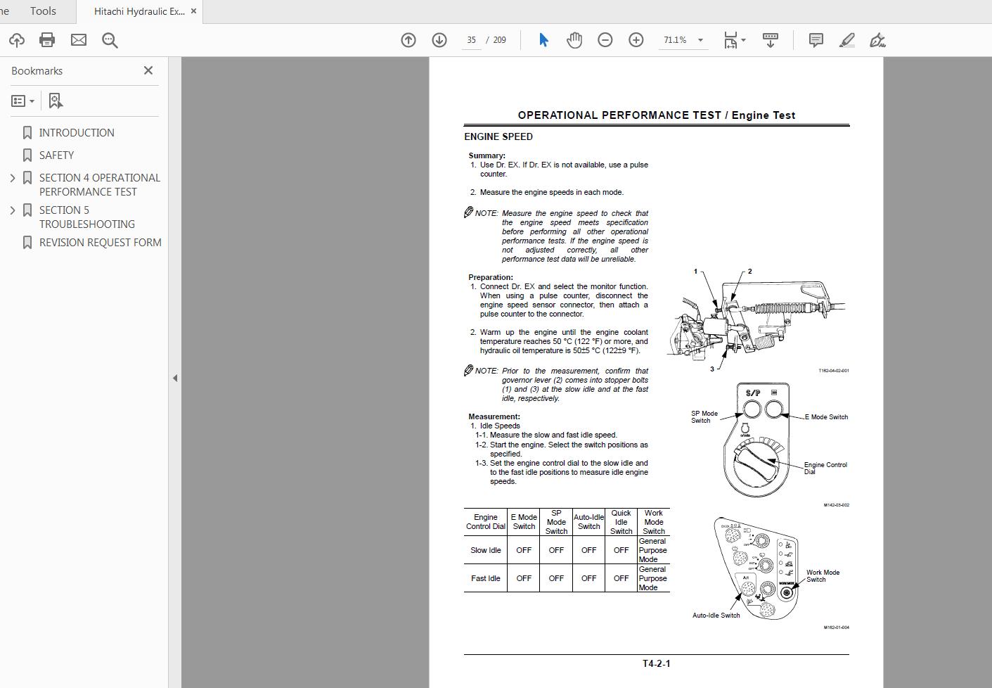 Hitachi Hydraulic Excavator EX750EX800H 5 Technical Manual 1