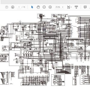 Hitachi Hydraulic Excavator Zx130 5A Ttdak90 En 00Circuit Diagram20160315 1 1