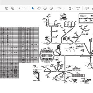 Hitachi Hydraulic Excavator Zx130 5A Ttdak90 En 00Circuit Diagram20160315 2