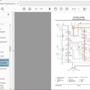 Hitachi Hydraulic Excavator ZX135US-5A Technical Manual & Circuit Diagram Hitachi Hydraulic Excavator Zx135Us 5A Today90 En 00 Technical Manual 3