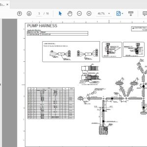 Hitachi Hydraulic Excavator ZX135US 5A TTDAY90 EN 00 Circuit Diagram 2 1