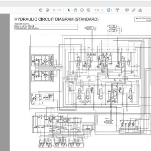 Hitachi Hydraulic Excavator Zx160Lc 5A Ttdbl90 En 00 Circuit Diagram 4