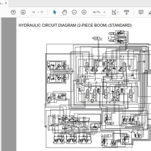 Hitachi Hydraulic Excavator Zx160Lc 5B Ttdbe En 00Circuit Diagram 4