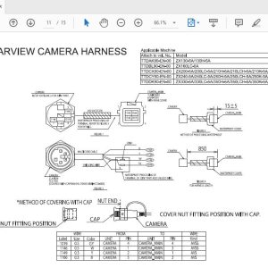 Hitachi Hydraulic Excavator Zx200200Lc210Hklchlck 5A Ttdcx90 En 00Circuit Diagram 4