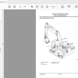 Hitachi Hydraulic Excavator Zx200200Lc210Hklchlcklcn 5A Ttdcx90 En 01 Technical Manualtroubleshooting 3