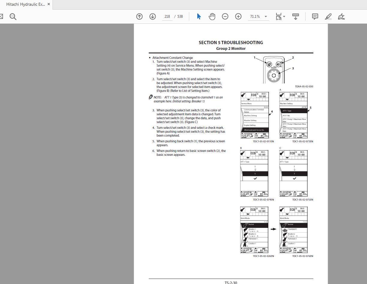 Hitachi Hydraulic Excavator ZX210210LCLCN240N 6 Technical Workshop Manual 2