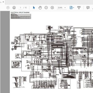 Hitachi Hydraulic Excavator Zx240240Lc250Hklchlck 5A Ttdcy90 En 00Circuit Diagram20160315 1