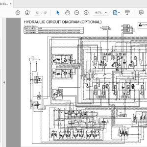 Hitachi Hydraulic Excavator Zx240240Lc250Hklchlck 5A Ttdcy90 En 00Circuit Diagram20160315 4
