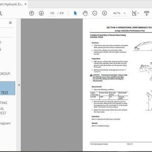 Hitachi Hydraulic Excavator Zx240240Lc250Hklchlck 5A Ttdcy90 En 00 Technical Manualtroubleshooting20170426 2 1