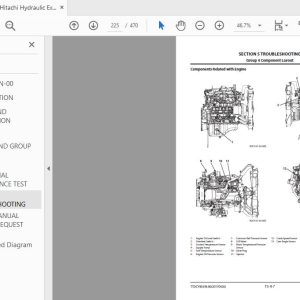 Hitachi Hydraulic Excavator Zx240240Lc250Hklchlck 5A Ttdcy90 En 00 Technical Manualtroubleshooting20170426 4