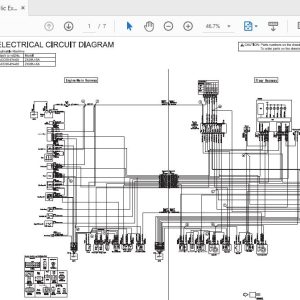 Hitachi Hydraulic Excavator ZX26U 5A TACC50TACC90 EN 00Circuit Diagram20171108 1 1