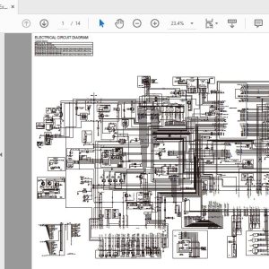Hitachi Hydraulic Excavator Zx330330Lc350Hklchlck 5A Ttddk90 En 00Circuit Diagram20160315 1