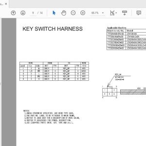 Hitachi Hydraulic Excavator Zx330330Lc350Hklchlck 5A Ttddk90 En 00Circuit Diagram20160315 3