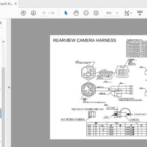 Hitachi Hydraulic Excavator ZX330330LC350HKLCHLCK 5A TTDDK90 EN 00Circuit Diagram20160315 4