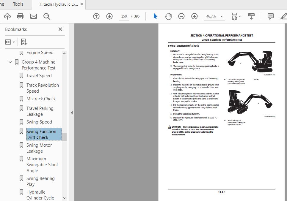 Hitachi Hydraulic Excavator ZX33U 5A TADB EN 01 Technical Manual 4