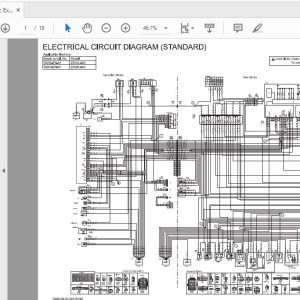 Hitachi Hydraulic Excavator ZX33U38U 5A TADB EN 01 Circuit Diagram20170130 1