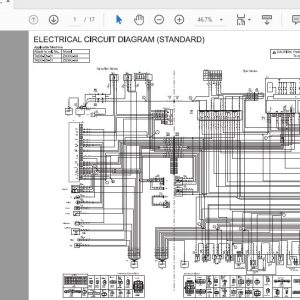 Hitachi Hydraulic Excavator ZX33U38U 5A TADC EN 01 Circuit Diagram20170105 1