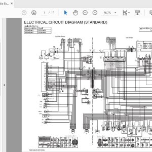 Hitachi Hydraulic Excavator ZX33U38U TADCTADB EN 01 Circuit Diagram20170105 1