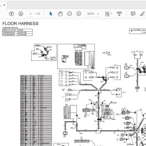 Hitachi Hydraulic Excavator ZX35U-5B Technical_Workshop Manual & Circuit Diagram Hitachi Hydraulic Excavator Zx35U 5B Tadj90 En 00Circuit Diagram 2
