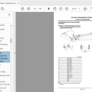 Hitachi Hydraulic Excavator ZX35U-5B Technical_Workshop Manual & Circuit Diagram Hitachi Hydraulic Excavator Zx35U 5B Wadj90 En 00 Workshop Manual 2