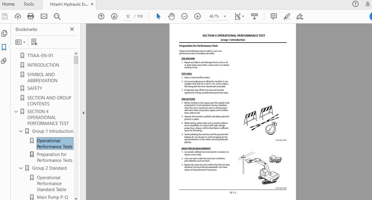 Hitachi Hydraulic Excavator ZX470470LCHRLCHLCR520LCH 5B TTJAA EN 01 Technical Manual20131030 3