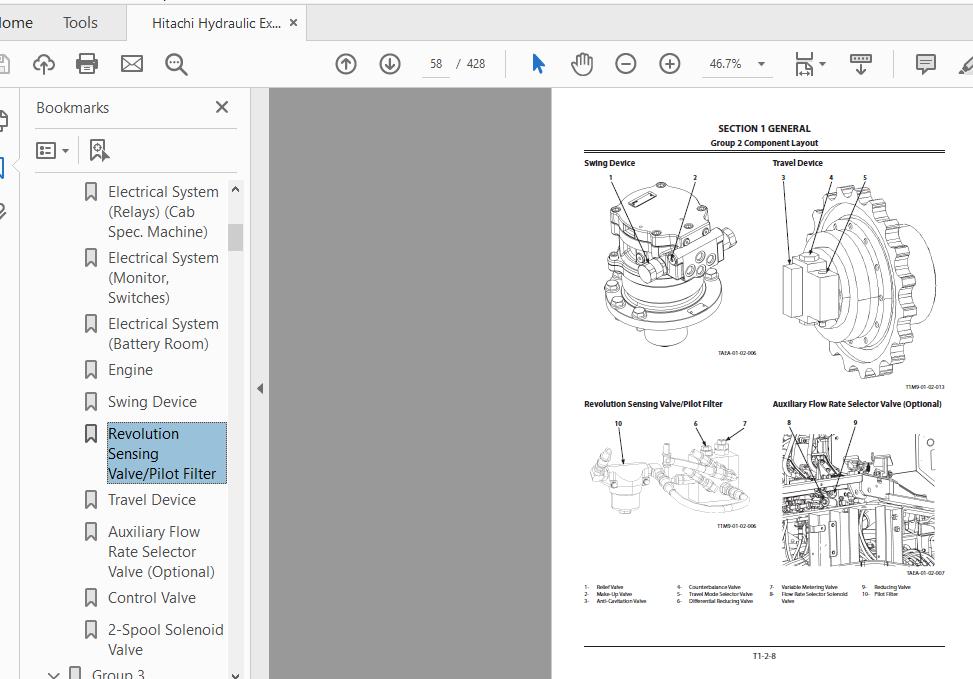 Hitachi Hydraulic Excavator ZX55U 5A TAEB EN 01 Technical Manual 2