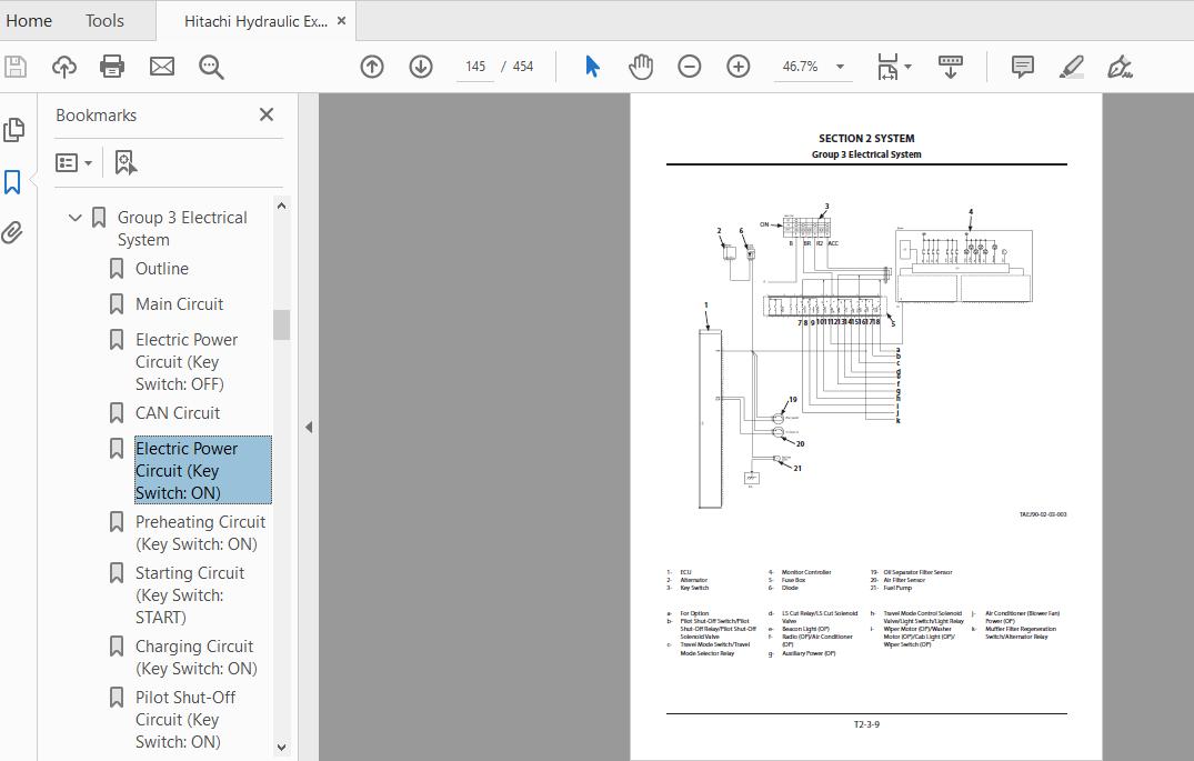 Hitachi Hydraulic Excavator ZX55U 5B TAEJ90 EN 00 Technical Manual 2