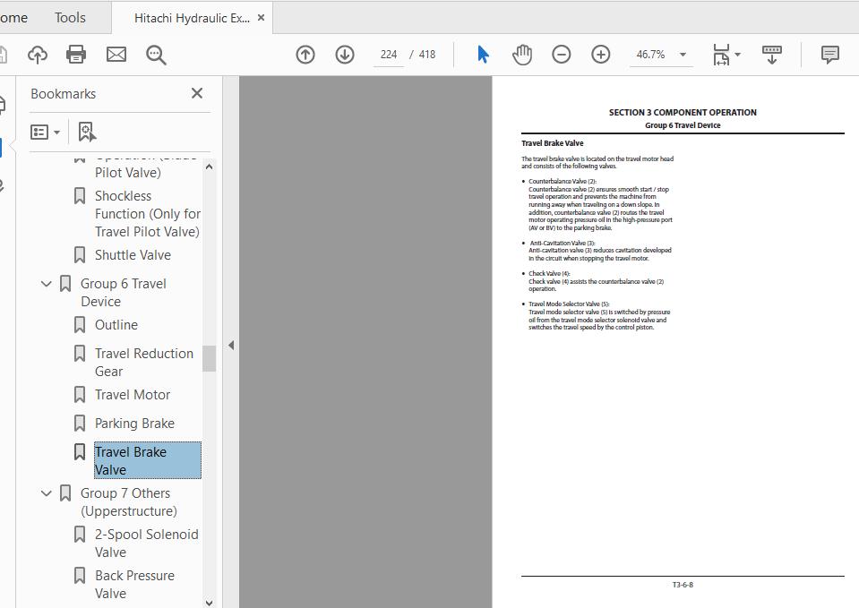 Hitachi Hydraulic Excavator ZX68USR 5A TAFAJ0 EN 00 Technical Manual20150413 3