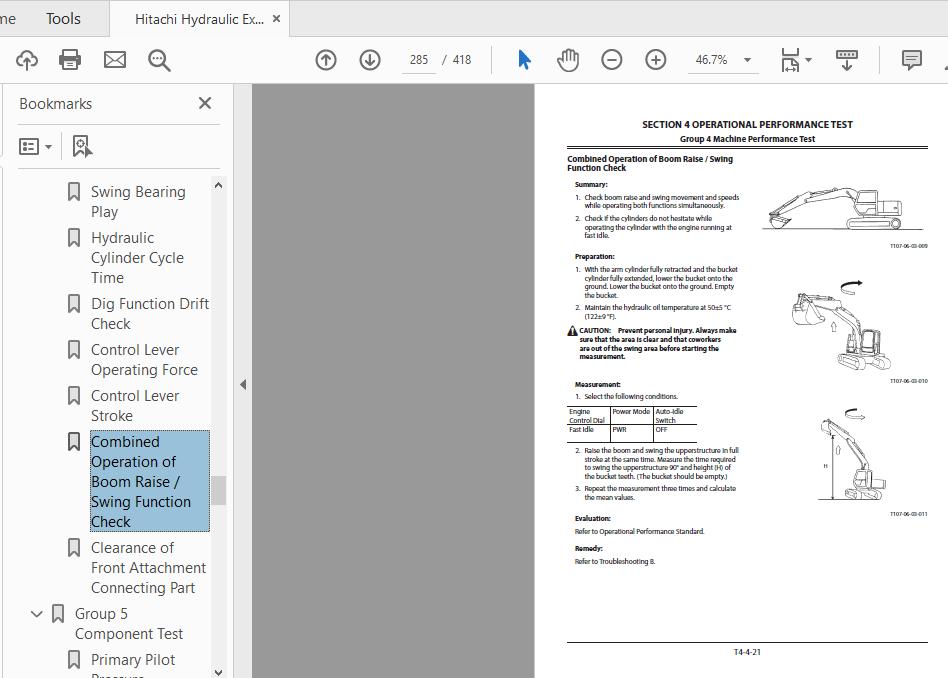 Hitachi Hydraulic Excavator ZX68USR 5A TAFAJ0 EN 00 Technical Manual20150413 4