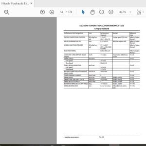 Hitachi Hydraulic Excavator Zx75Us85Us 5A Ttdeb En 00 Technical Manual20180207 2