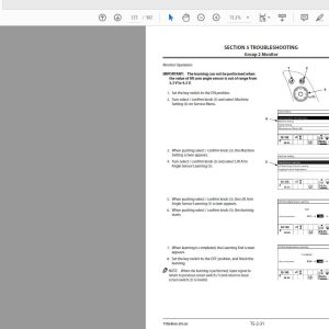 Hitachi Wheel Loader Zw 550 6 Technical Workshop Manualcircuit Diagram 3