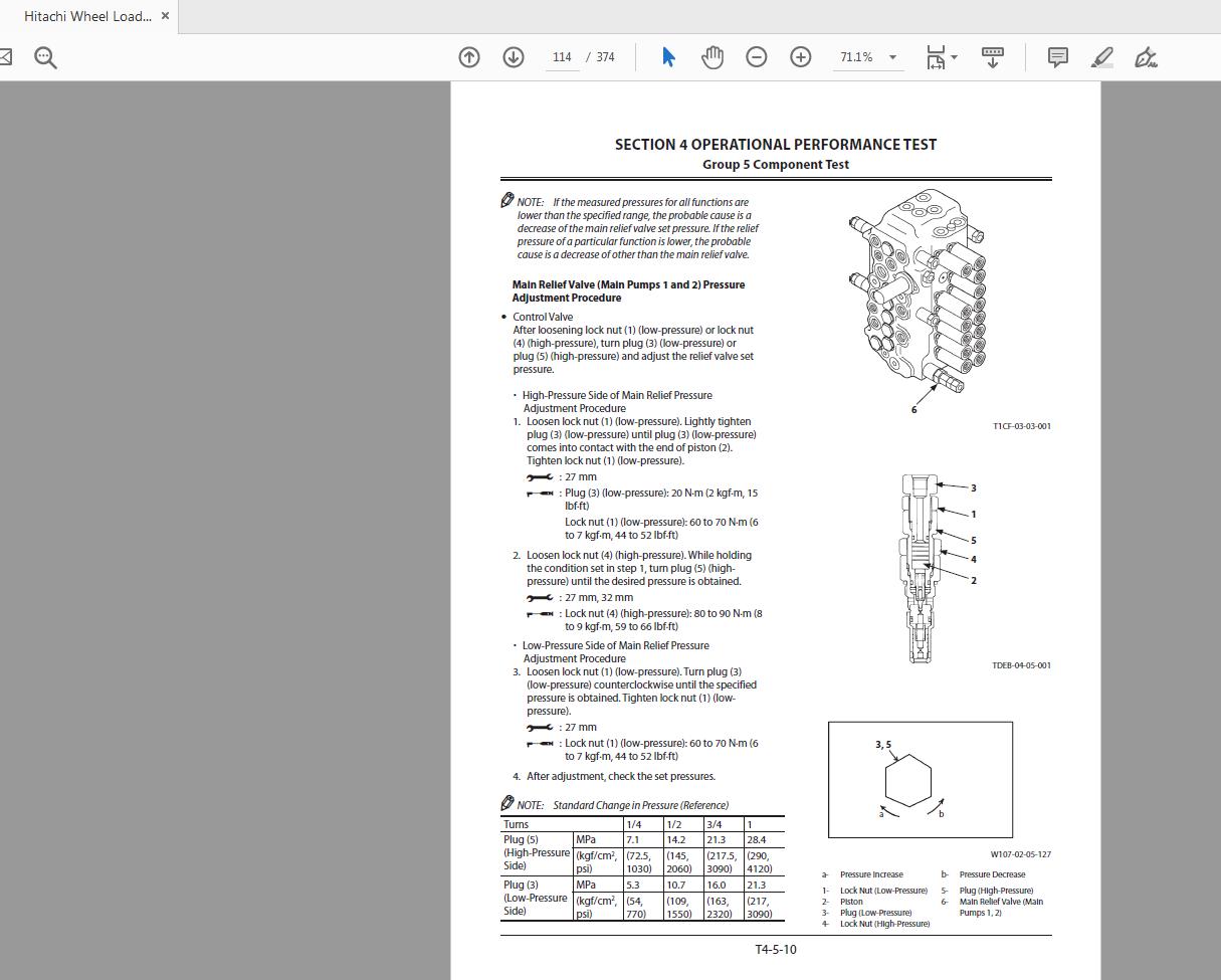 Hitachi Wheel Loader ZX75US85US 5A TTDEB EN 00 Technical ManualTroubleshooting20140312 2