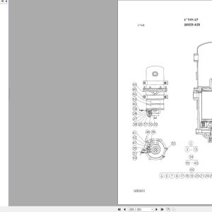 Hitachi Wheeled Excavator Ex100Wd Equipment Components Parts Catalog 4