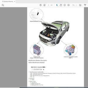 Hyundai Ioniq Hybrid 2017 Service Repair Manual 1
