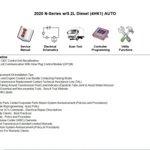 Isuzu IDSS Diagnostic Service System 09.2019 Release Full 2